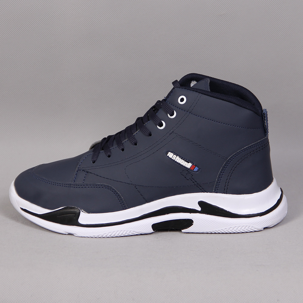 کفش ساقدار مدل Fashion سرمه ای